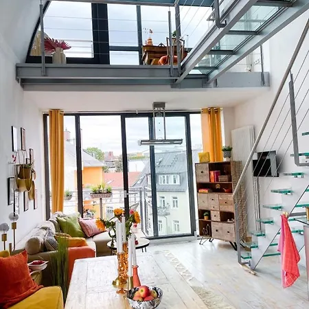 Aussergewohnliches Penthouse Mit Dachterassen Im Zentrum Von Apartamento Múnich
